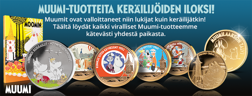 Viralliset Muumi-keräilytuotteet