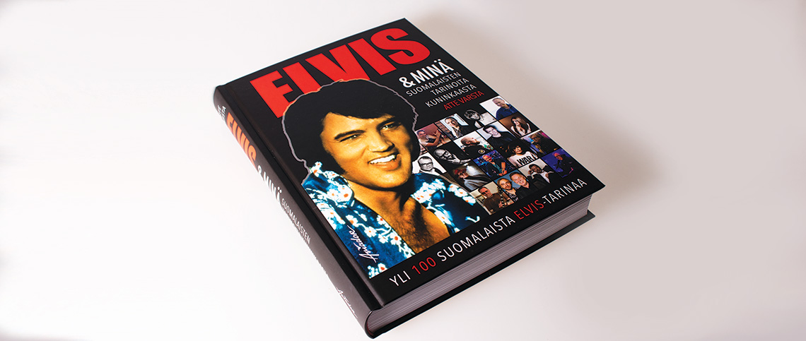 Elvis & minä – suomalaisten tarinoita Kuninkaasta -kirja