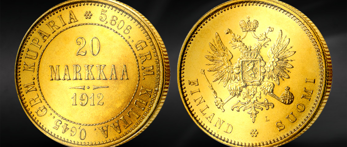 Mikä tekee kultarahasta niin erikoisen? Salaisuus on L-kirjain, joka viittaa Suomen Rahapajan johtaja Conrad Lihriin. 