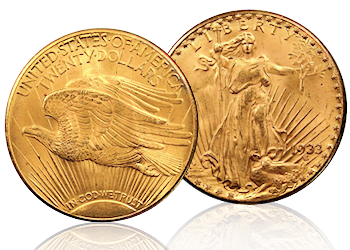 Double Eagle 1933 -kultaraha