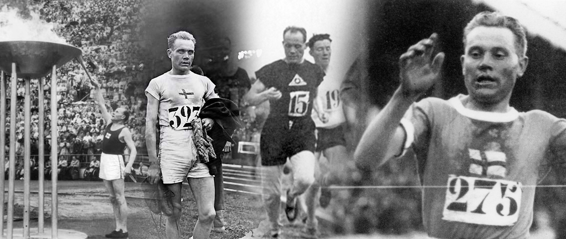 Kollaasi Paavo Nurmi