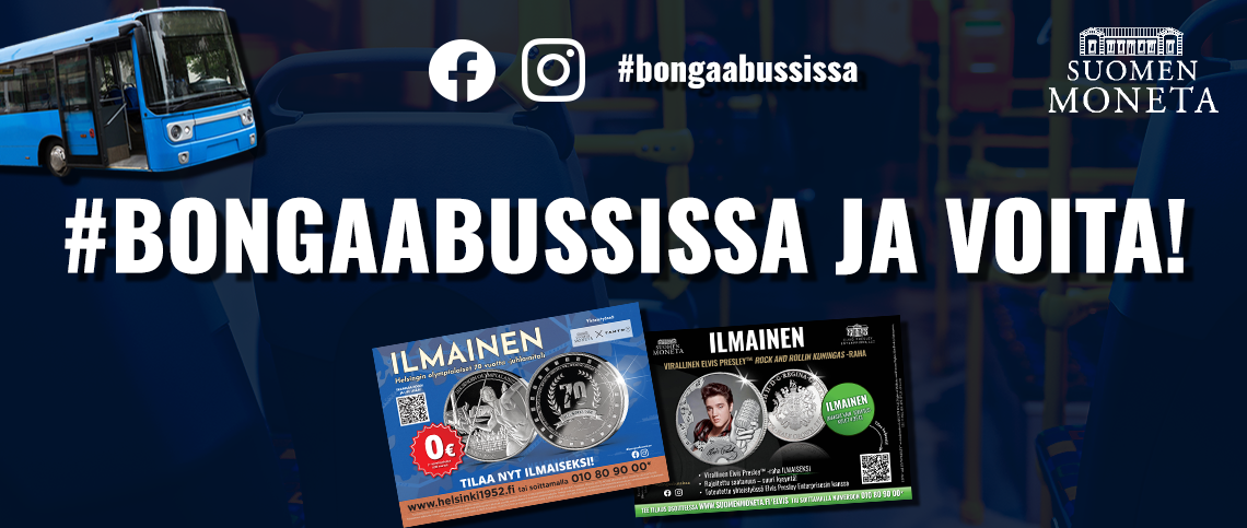 #bongaabussissa mainoksemme ja voit voittaa 50 euron ravintolalahjakortin!