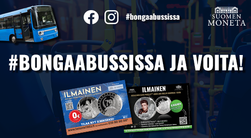#bongaabussissa mainoksemme ja voit voittaa 50 euron ravintolalahjakortin!
