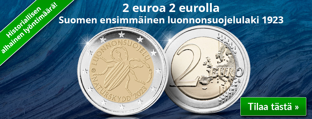 Suomen ensimmäinen luonnonsuojelulaki 1923 -erikoiseuro