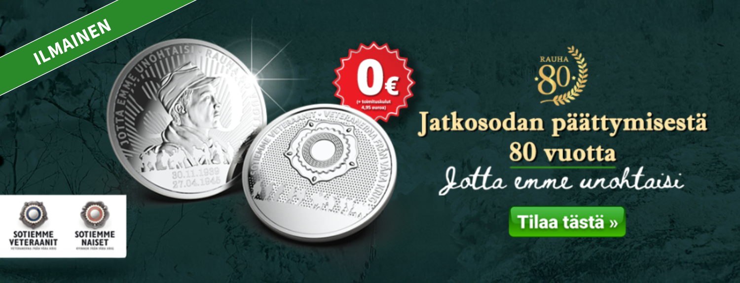 Uutuusmitali kunnioittaa sotiemme sankareita