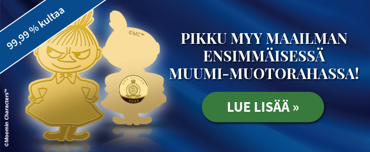  Muumilaakson ystävät -kokoelma: Pikku Myy -kultaraha