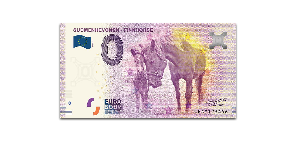 Suomenhevonen nollasetelissä Suomenhevonen nollasetelissä