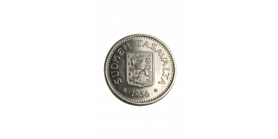 100 markan hopearaha vuodelta 1956 