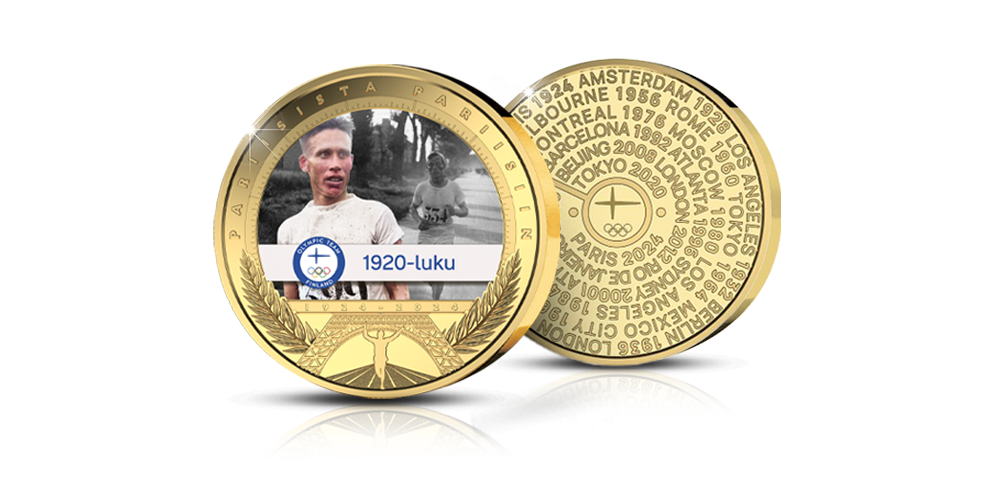 Suomalaista olympiahistoriaa 1920-luku -mitali Suomalaista olympiahistoriaa 1920-luku -mitali