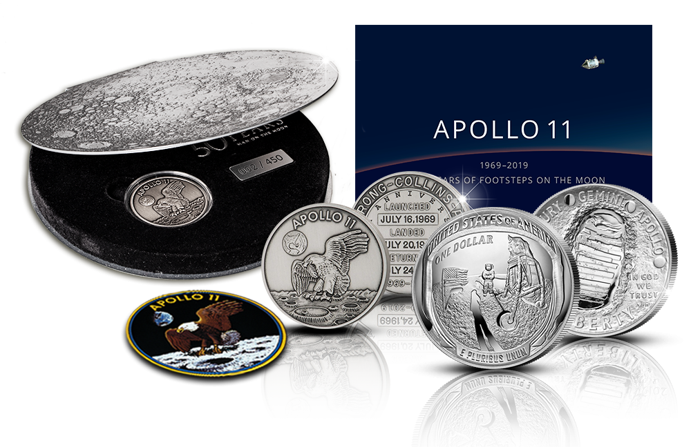 Apollo 11 hopeiset juhlalyönnit Apollo 11 hopeiset juhlalyönnit