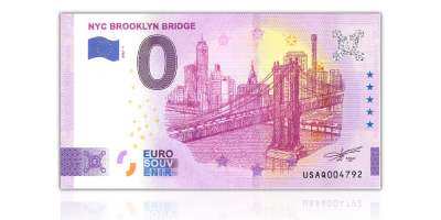 Brooklyn Bridge 0 € -seteli 2023