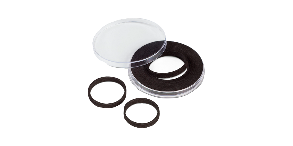 Kapseli ja vaahtomuovit 53 - 101 mm kokoiselle kolikolle Kapseli ja vaahtomuovit 53 - 101 mm kokoiselle kolikolle