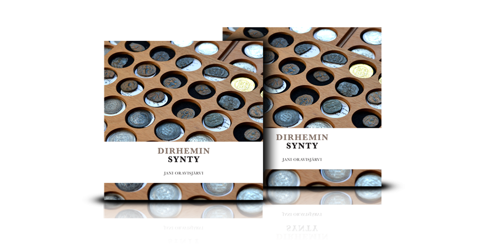 Dirhemin synty -kirjan kansi Dirhemin synty -kirjan kansi