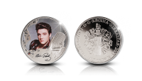 Virallinen Elvis Presley™ Rock and rollin kuningas -raha