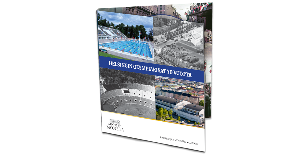 Helsingin Olympiakisat 70 vuotta -rahasarja 2022 Helsingin Olympiakisat 70 vuotta -rahasarja 2022