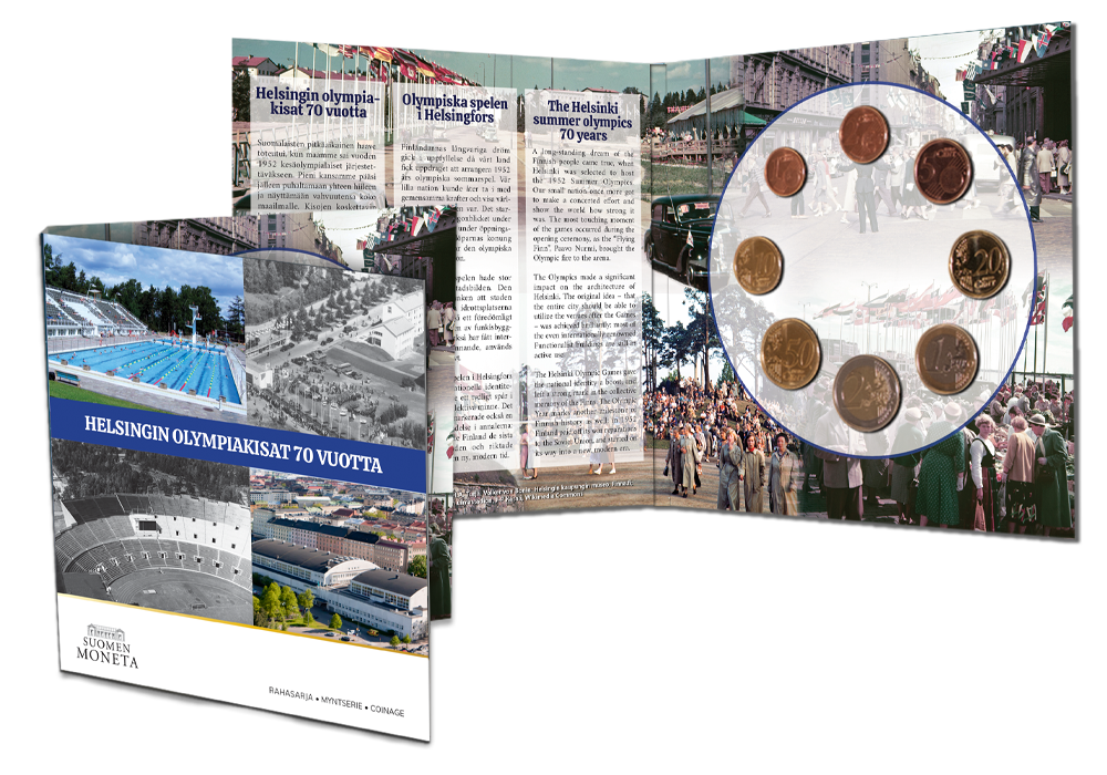 Helsingin olympiakisat 70 vuotta