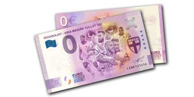 Huuhkajat 0 € -seteli 2020