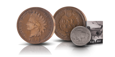 Indian Head ja lahjaksi Buffalo Nickel 