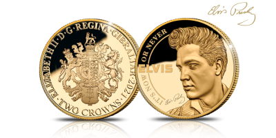 Virallinen Elvis Presley™ It’s Now or Never -kultaraha