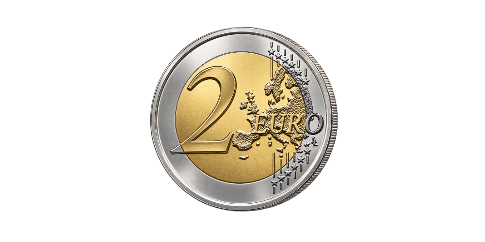 Pinokkio 2 € -erikoiseuro reverse