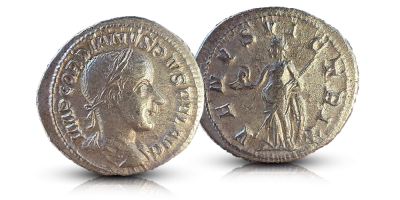 Keisari Gordianus III:n hopeadenaari