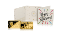 Happy Birthday -korttiin pakattu Onnenharkko on helppo tapa muistaa päivänsankaria