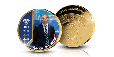 Leijonakuninkaat -kokoelma: Jukka Jalonen -mitali