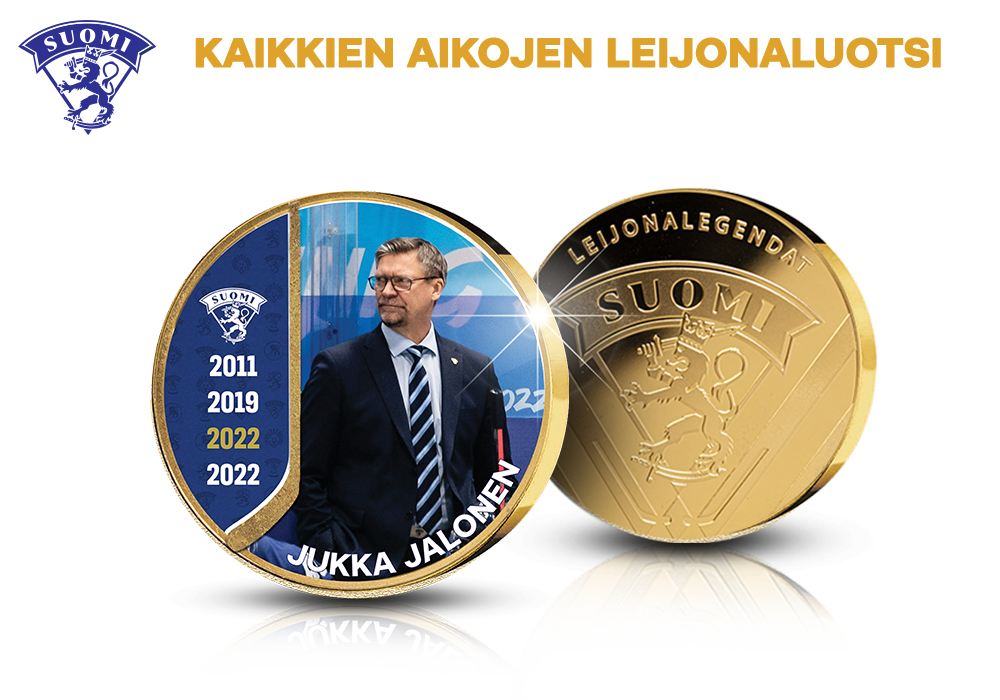 Jukka Jalonen -mitali vain 17,50 euroa!