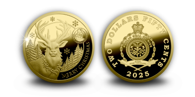 Maailman pienet kultarahat -kokoelma, aloitusrahana Jouluraha 2025