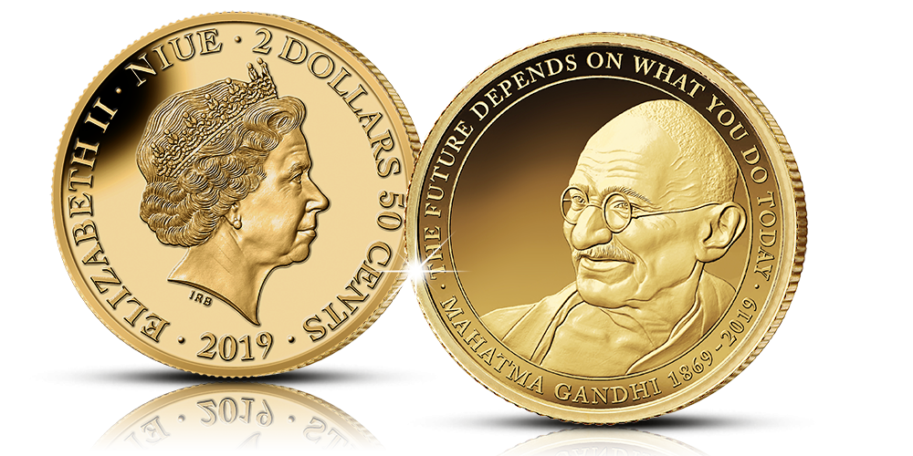 Mahatma Gandhia kunnioittava kultaraha Mahatma Gandhia kunnioittava kultaraha