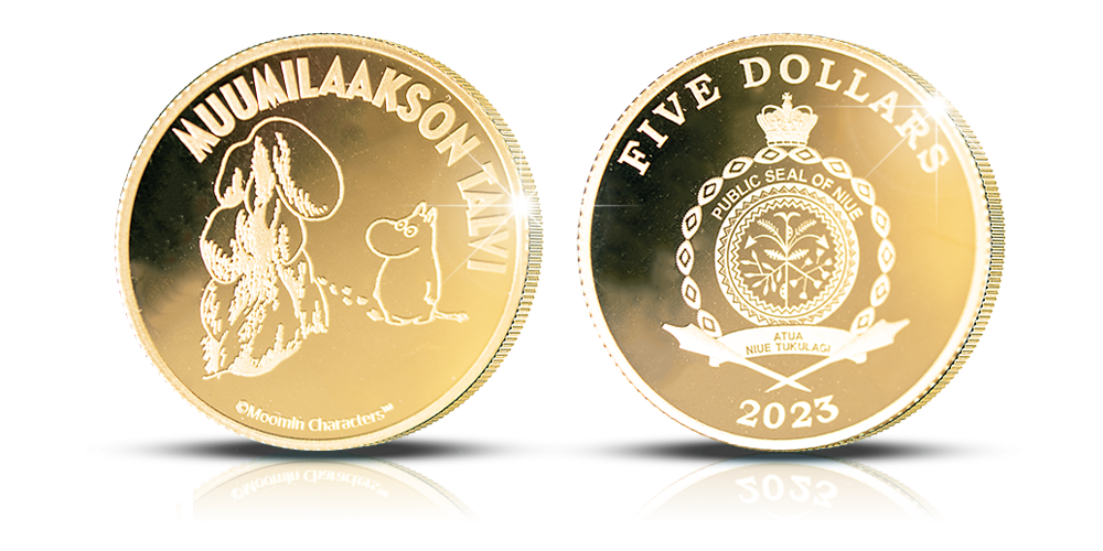 Muumilaakson talvi -kultaraha Muumilaakson talvi -kultaraha