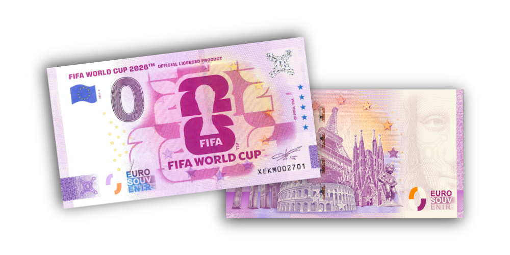 Nollasetelit-kokoelma: FIFA 2026 Trophy
