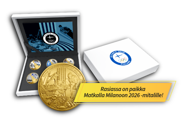 Rasiassa on paikka Matkalla Milanoon 2026 -mitalille!