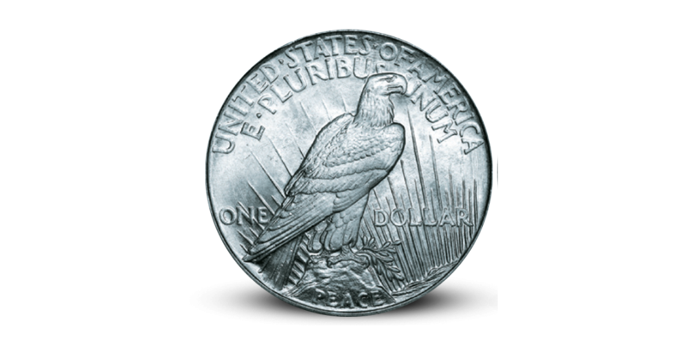 US Peace dollar 1921 Ag (2)