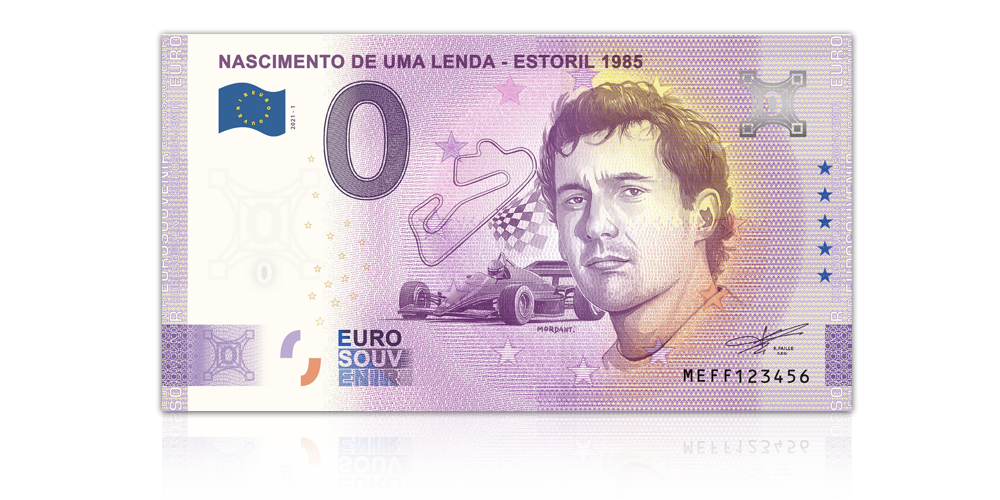 Sennaa muistavan yksilöllisesti numeroidun nollasetelin valmistusmäärä on vain 3 000 kappaletta