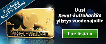 Kevät-kultaharkko tutustumishintaan 129 euroa