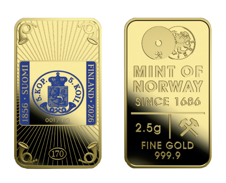 Suomalainen_postimerkki_170-vuotta_2_5g-kultaharkko_1
