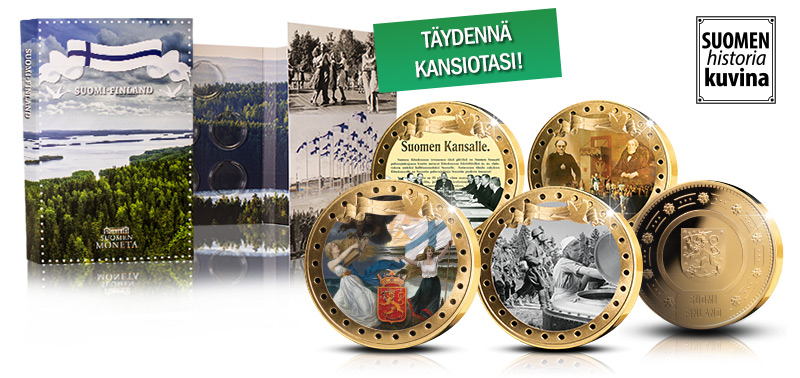 Mitalit sopivat täydellisesti Suomen NATO-jäsenyys -mitalin mukana saamaasi kansioon