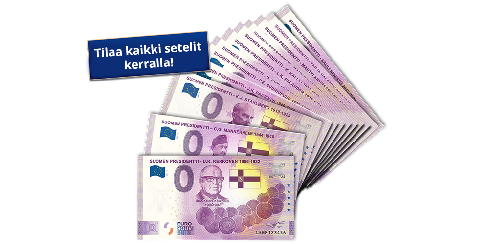 Suomen presidentit nollaseteleissä -kokonaisuus Suomen presidentit nollaseteleissä -kokonaisuus