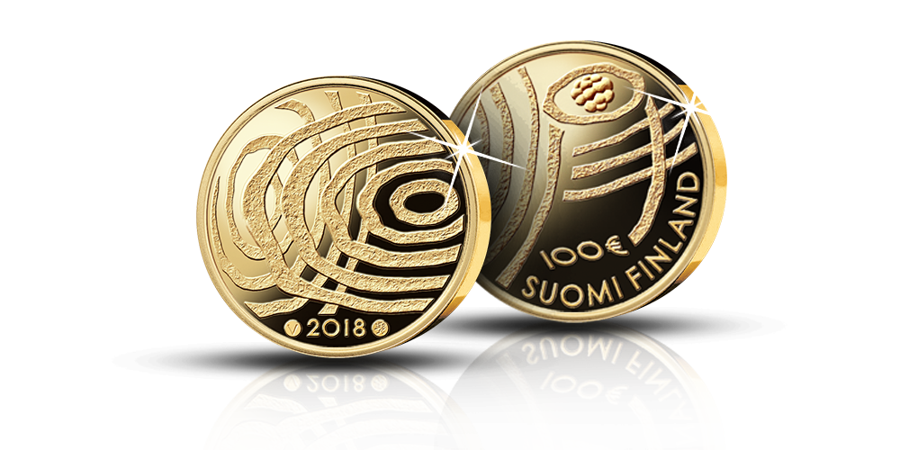 Suomi 100 vuoden kuluttua kultaraha Suomi 100 vuoden kuluttua kultaraha