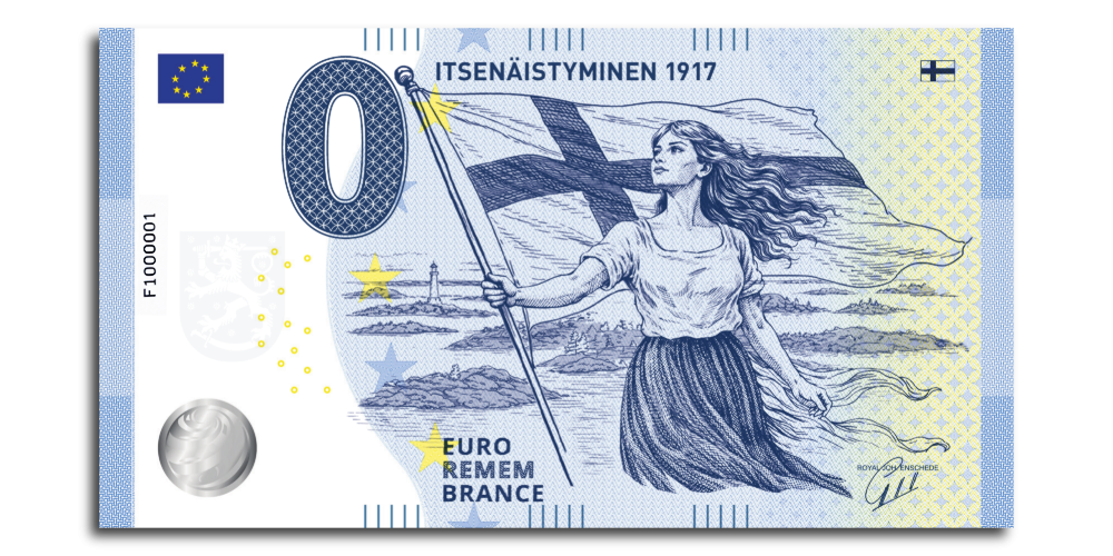 Seteli edestä, suomineito