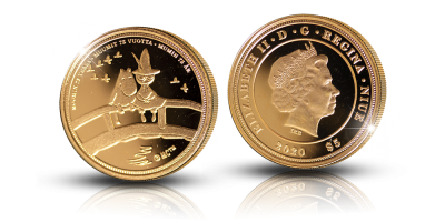 Taikurin hatun inspiroima virallinen Muumi-raha