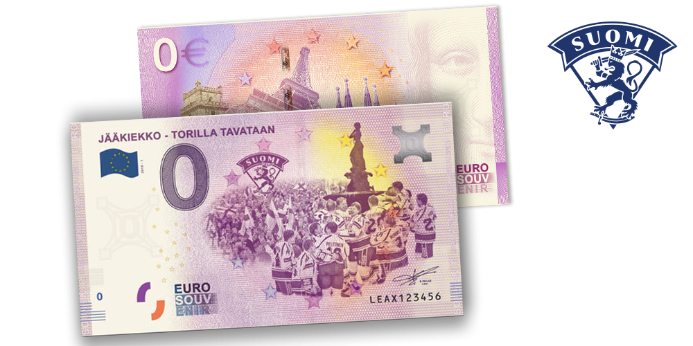 Jääkiekko - Torilla tavataan -nollaseteli Jääkiekko - Torilla tavataan -nollaseteli