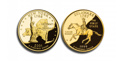 USA:n osavaltiot neljännesdollareissa 