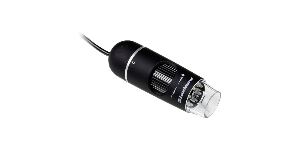 Leuchtturmin digitaalinen mikroskooppi USB -liitännällä Leuchtturmin digitaalinen mikroskooppi USB -liitännällä