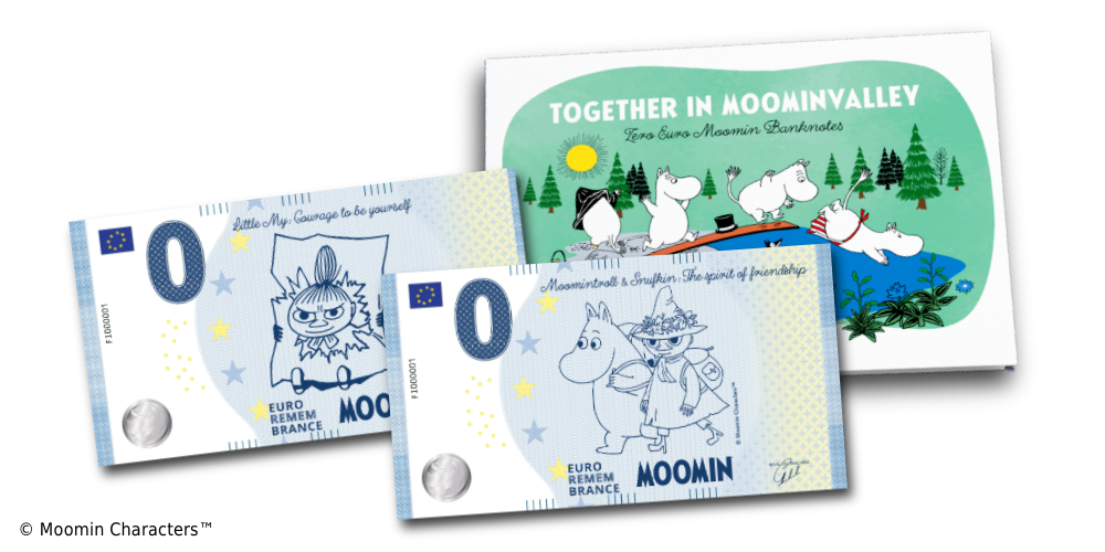  Yhdessä Muumilaaksossa -setelikokoelma