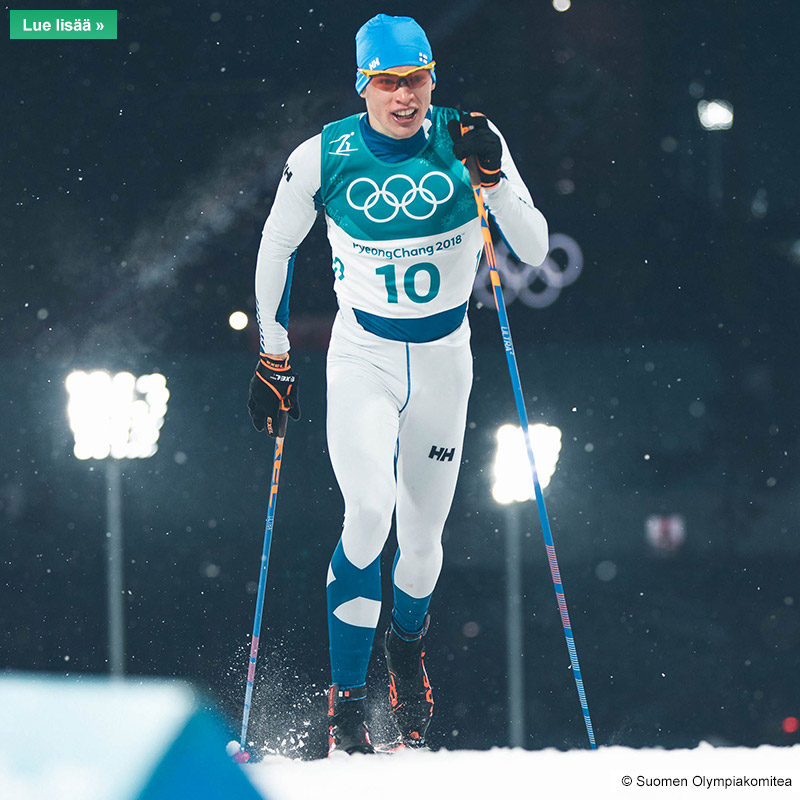 Iivo Niskasen olympiakulta Pyeongchangissa 2018