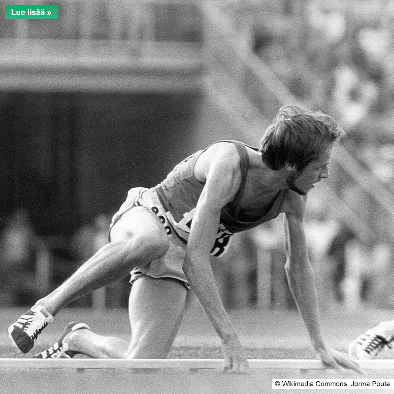 Lasse Virenin 10 000 m juoksu Münchenin olympialaisissa 1972