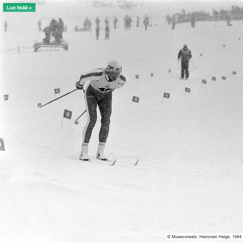 Marja-Liisa Kirvesniemen kolme olympiakultaa Sarajevossa 1984