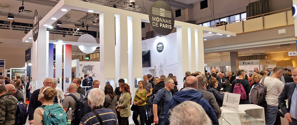 Berliinin rahamessut, World Money Fair, Monnaie de Parisin messuosasto